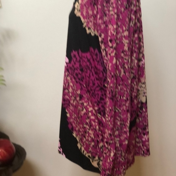 Dana Buchman long or 3/4 sleeve button down floral shirt‎ - Picture 4 of 13